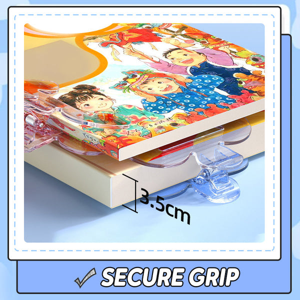 2+3 GRATIS | ReadMate – Klarer Buchseitenhalter