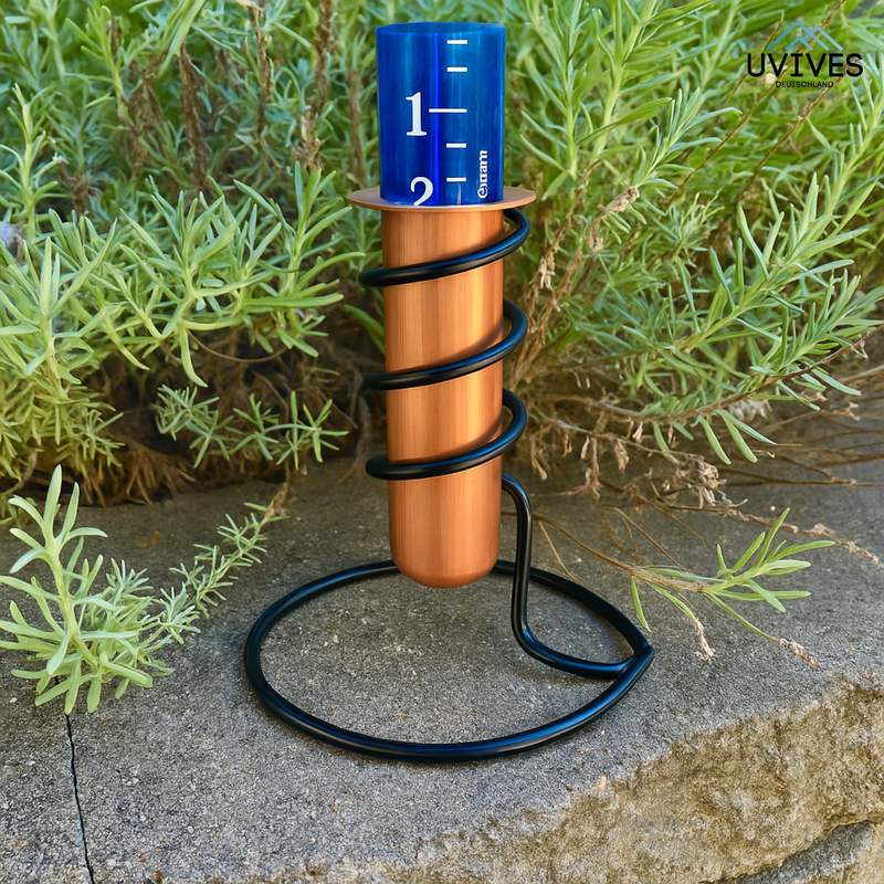 AquaCopper – Antiker Charme trifft auf Regenmessung!