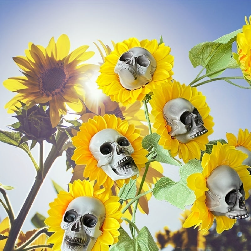 BloomSkull – Die faszinierend schöne Sonnenblume, perfekt für Halloween!