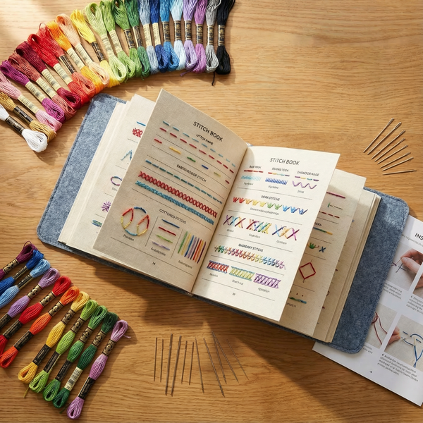StitchSmart - Lernen Sie 106 Stickstiche mit einfacher Schritt-für-Sch ...