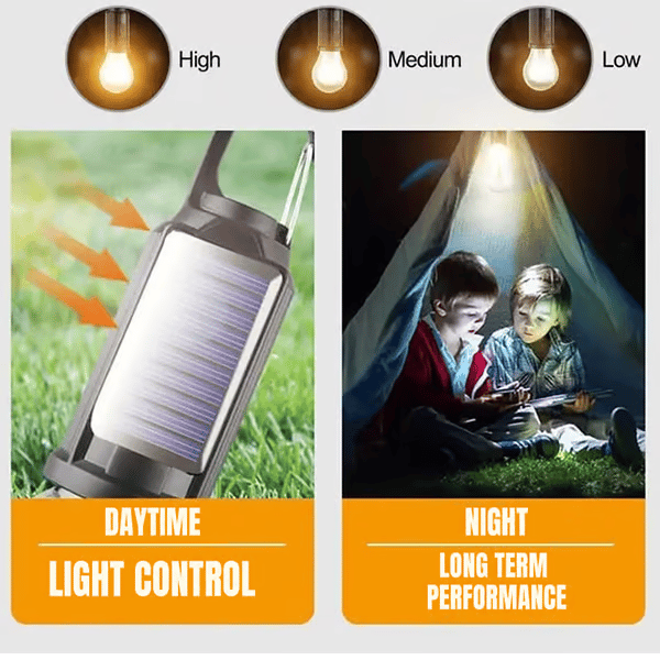SolariLite – Helles Licht. Geladen von der Sonne.