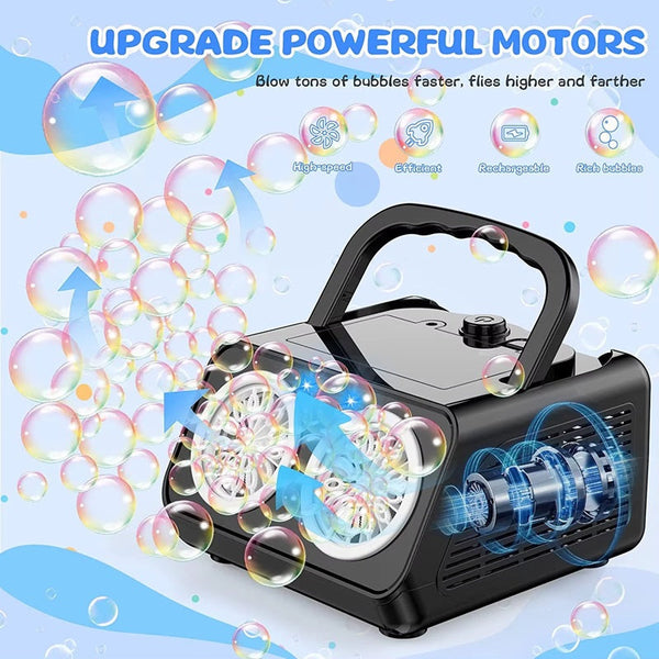 BubbleStorm Pro – Erzeugen Sie Tausende von Seifenblasen für verzaubernde Momente!