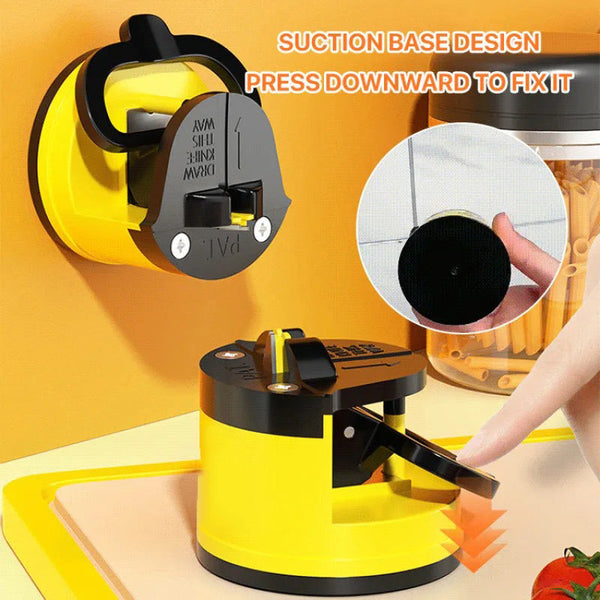 1+1 GRATIS | SharpMate – Kompakter Messerschärfer mit Saugnapf!
