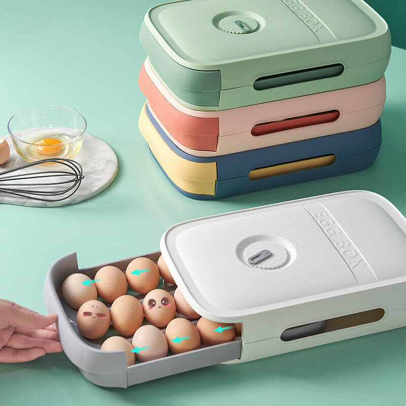 EggSlide – Halten Sie Ihre Eier frisch und jederzeit griffbereit!