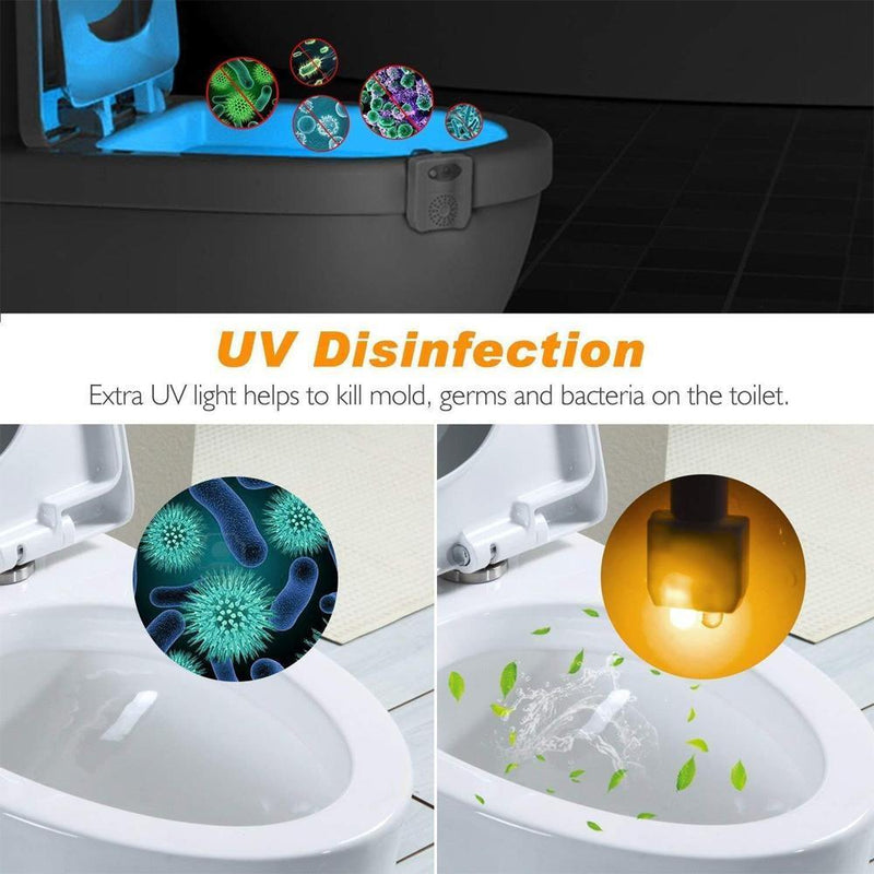 LumiClean – Lebhaftes Toilettenlicht mit UV-Hygiene