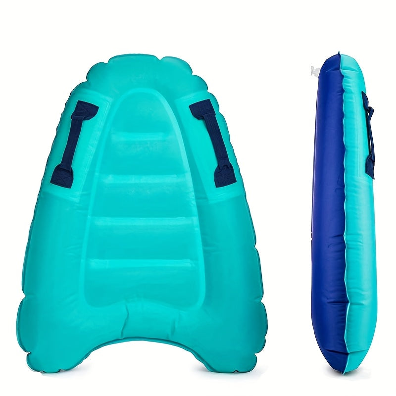 Aufblasbares Schwimmbrett Aqualoop Flow | Leicht & Robust | Mit Griffen | 67×53×13 cm