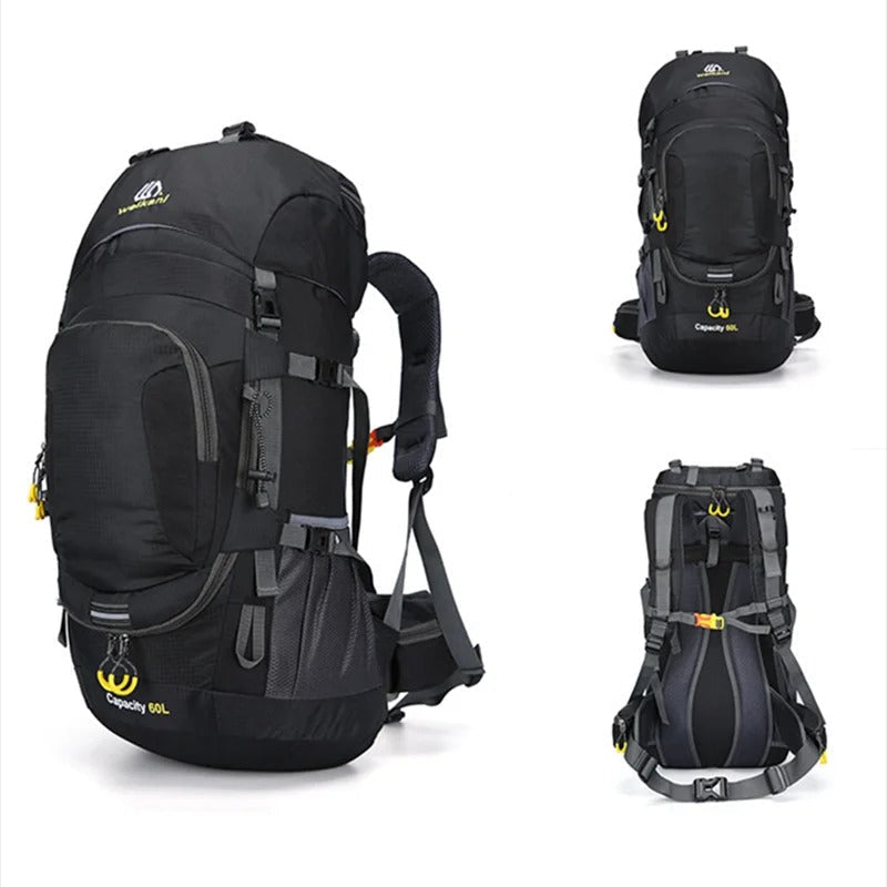 Outdoor Rucksack DryHike 60L | Wasserdicht & Robust | Ergonomisch Tragesystem | Für Wandern & Camping
