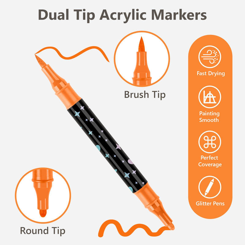 SparkLuxe – Doppelseitige Glitzerstifte für kreative Köpfe