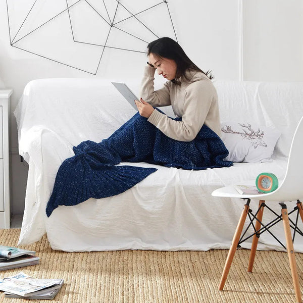 MermaidDream – Verzaubernde Meerjungfrauen-Decke für Kinder!