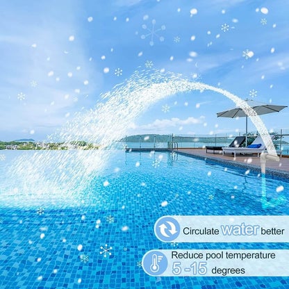 SunSpray – Der leuchtende Wasserbogen für Ihren Sommertraum!