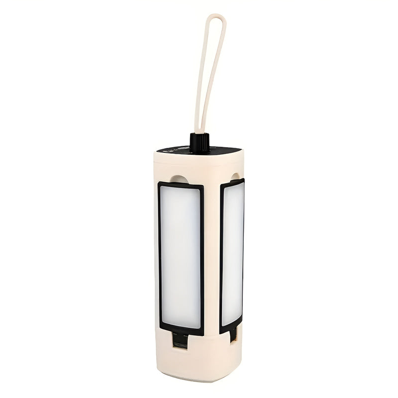 Campurion LED Campinglampe | 360° Drehbar & USB-aufladbar | Faltbar & Wetterfest | Kompakt & Hell