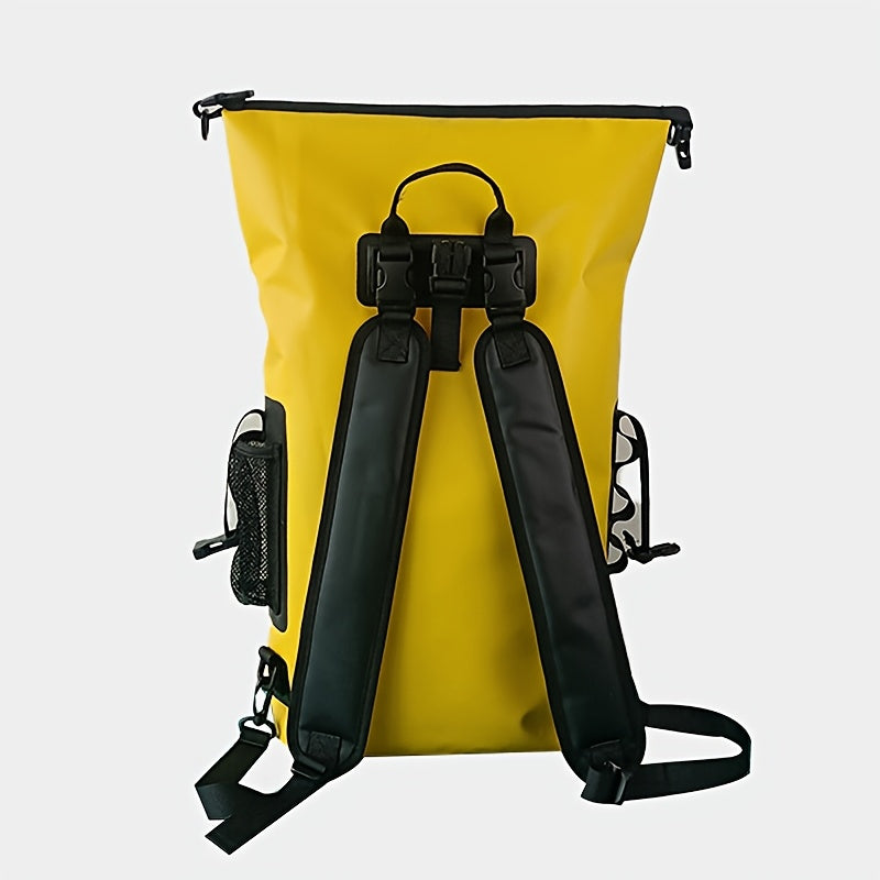 DryTrek Wasserdichter Outdoor-Rucksack 25L | Rolltop mit Clipverschluss | Robustes Design | Perfekt für Kajak, Wandern & Strand