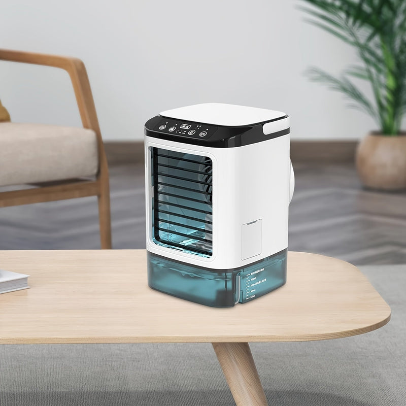 Tragbare Mini-Klimaanlage Coolivy | USB-betrieben | Mit Wassertank & Luftbefeuchtung | Kompakt & Mobil