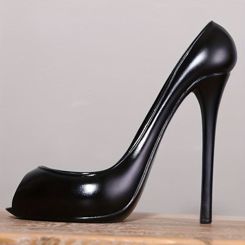 Wijnflaschenhalter VinoChic High Heel | Design-Wohnaccessoire | 100 cm Höhe | Kreatives Schuhregal aus Kunststoff
