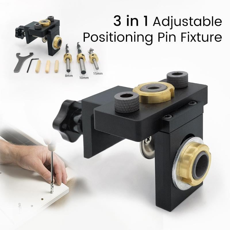 FlexiPunch - 3 in 1 einstellbarer Holzbohrer