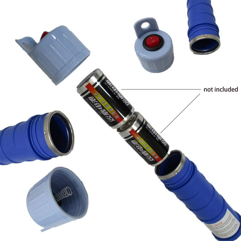 Elektrische Transferpumpe PumpiQ MobilFlow | 6–7 L/min | Für Kraftstoffe & Flüssigkeiten | 55 cm | Batteriebetrieben