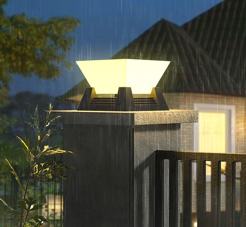 Solar LED Außenwandleuchte SOLVIA | Mit Dämmerungssensor | IP65 Wetterfest | Warm- & Kaltweiß | 28 cm Breite