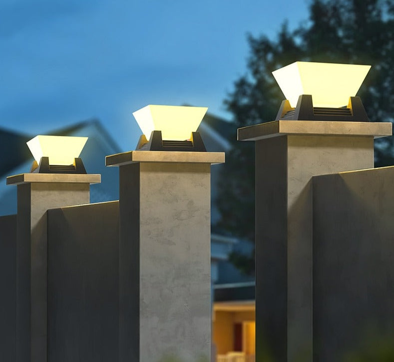 Solar LED Außenwandleuchte SOLVIA | Mit Dämmerungssensor | IP65 Wetterfest | Warm- & Kaltweiß | 28 cm Breite