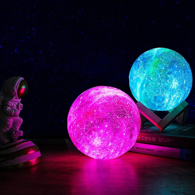 Sternenhimmel Nachtlampe LYUNORA | Touchsteuerung & USB-Akku | LED | Magisches Design für ruhige Nächte