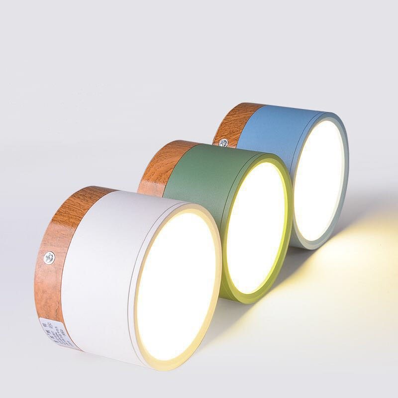 LED Deckenleuchte AuroLuce | Modernes Morandi-Design | Höhenverstellbar | Metall & Acryl