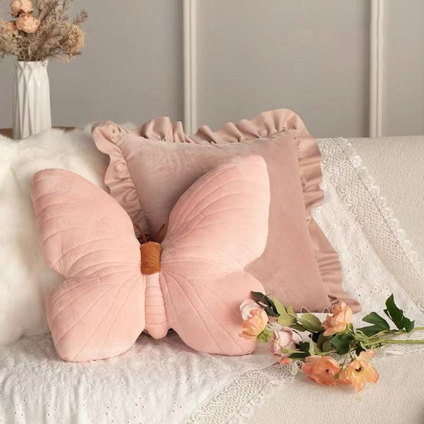 DreamWings – Weiches und Gemütliches Schmetterlingskissen für Kleine und Große Träumer!