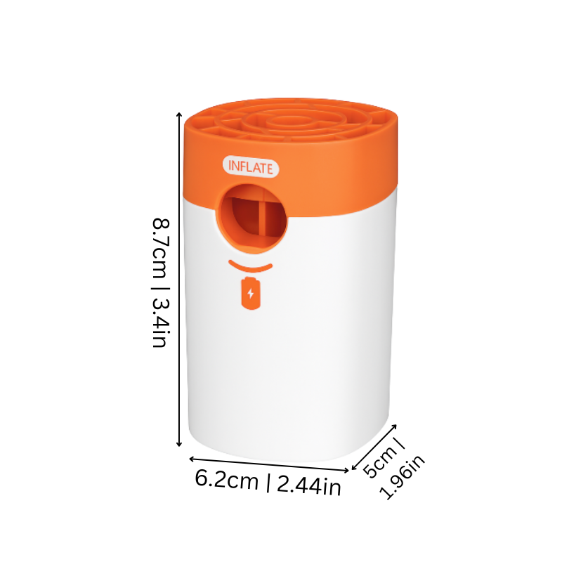 AirGo Mini – Schnell Aufpumpen und Entleeren in Sekunden!
