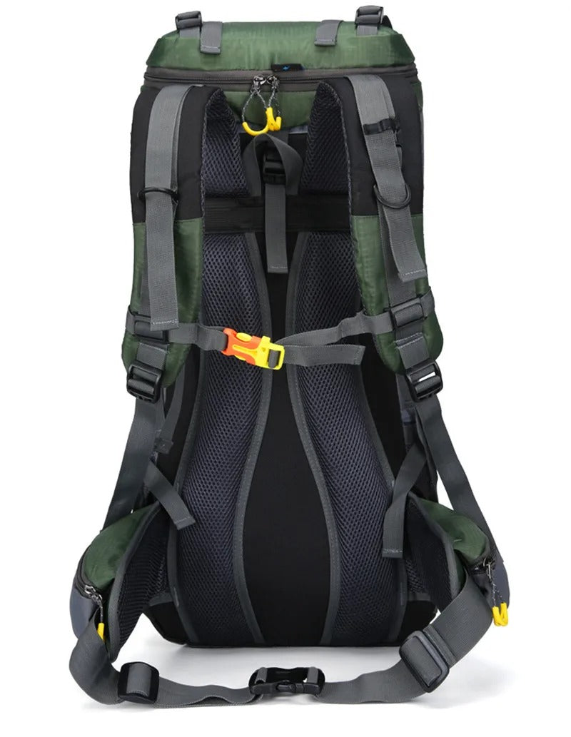 Outdoor Rucksack DryHike 60L | Wasserdicht & Robust | Ergonomisch Tragesystem | Für Wandern & Camping