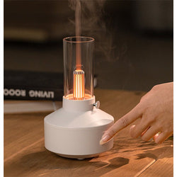 Aromadiffuser LumaScent | Duft & Kerzenschein | 0,5L Tank | Leise & Automatische Abschaltung