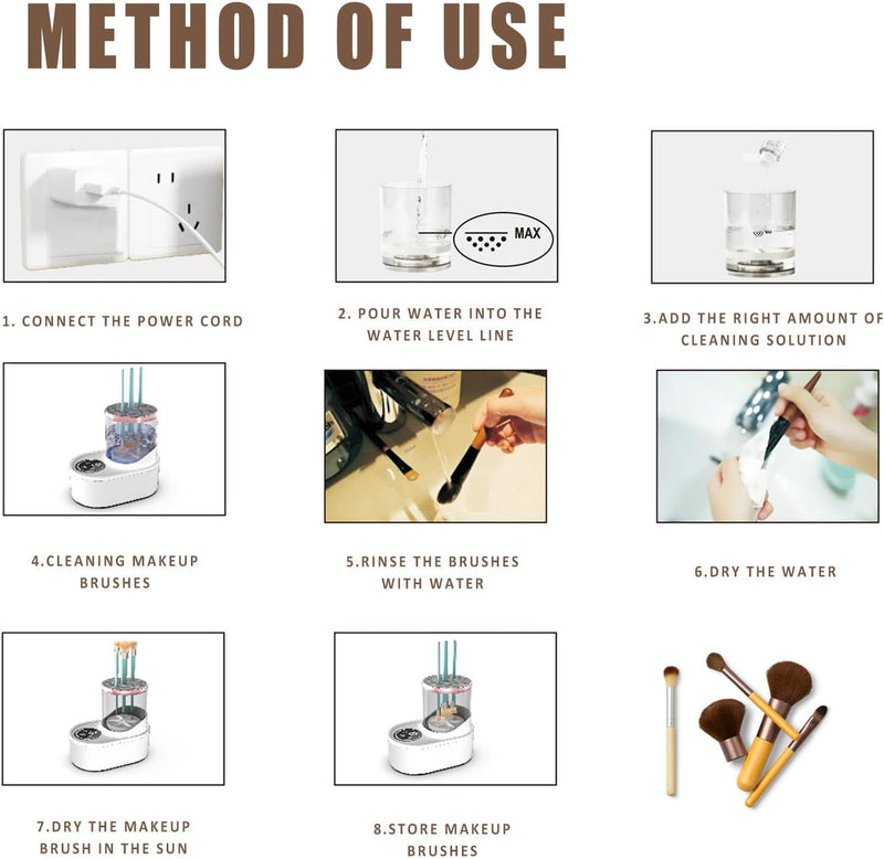 PureLuxe Pro – Ihre Komplettlösung für die Pflege von Make-up-Pinsel