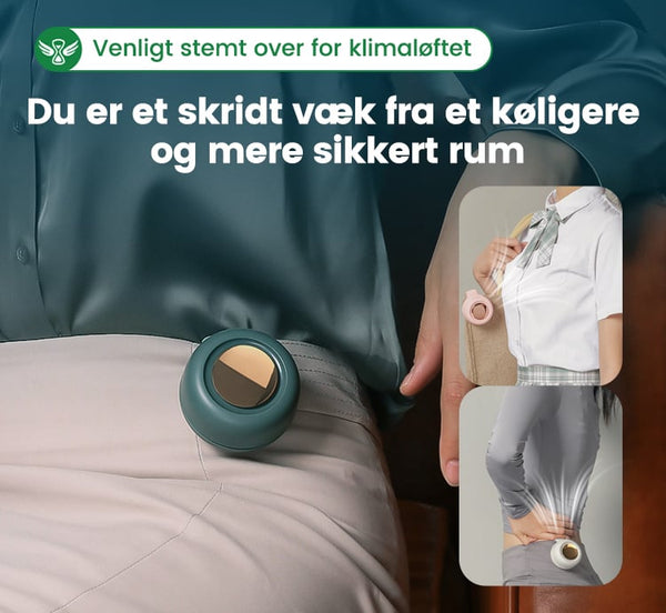 BreezeClip – Deine tragbare Frische, immer und überall!