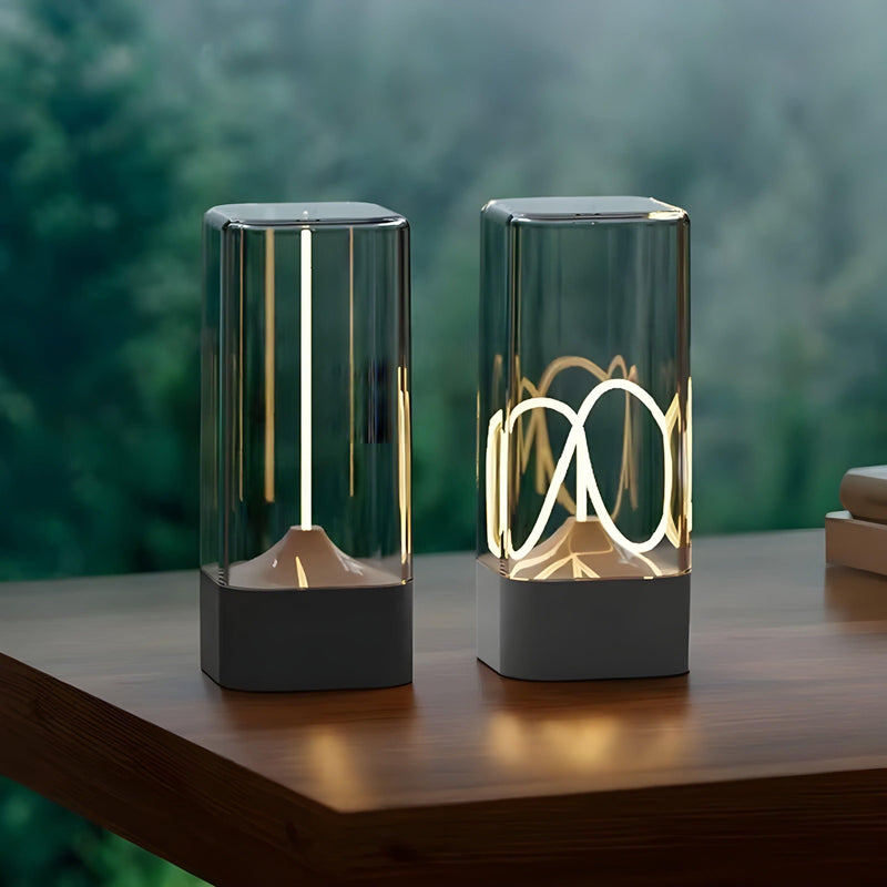 LevioraLux Schwebelampe mit USB-Anschluss | Magnetisch & LED | Warmlicht | Modernes Design | Acryl 25 cm