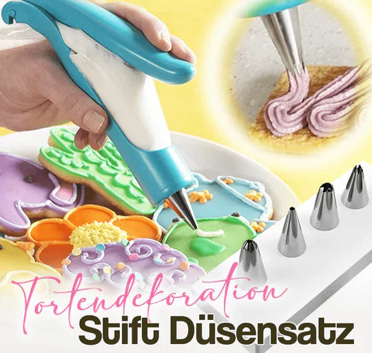CakeArt – Tortendekorationsstift und Spitzen-Set