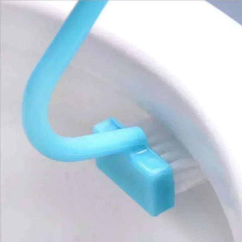 Toilettenbürsten-Set Cleanora Curve | S-förmig & Platzsparend | 1+1 Gratis | Mit Aufhängehaken