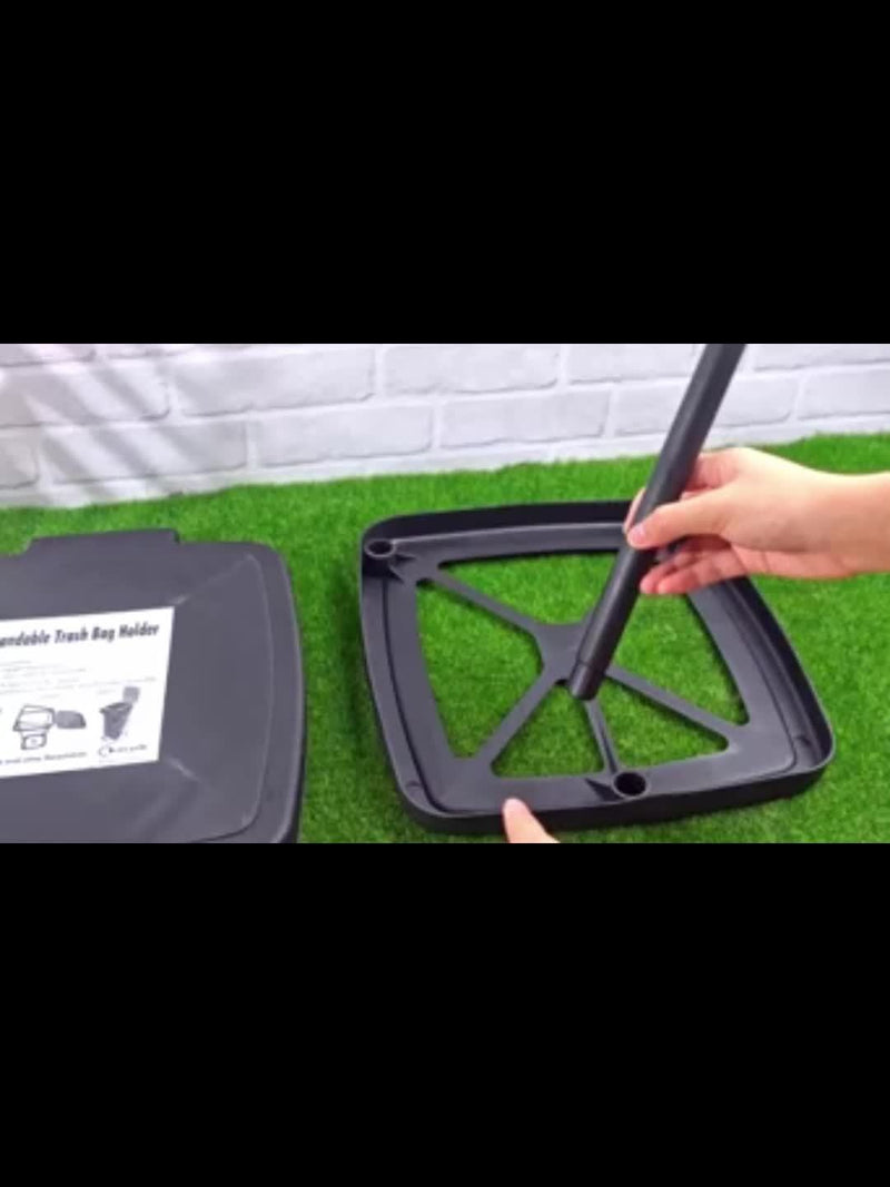 Müllsackhalter Flexbin 3-in-1 | Höhenverstellbar (27–70 cm) | Faltbar & Leicht | Für Küche, Camping & Outdoor