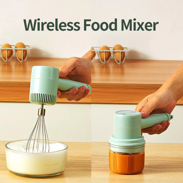 BlendLuxe – Der kabellose Power-Mixer für müheloses Rühren!