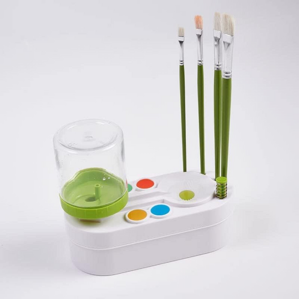 AquaMuse – Reinigen Sie Ihre Pinsel mit nur einem Knopfdruck