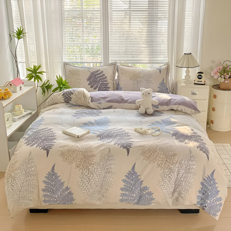 Flanell-Bettwäsche CottonHaven | 100 % Baumwolle | Weich, Hautfreundlich & Pflegeleicht | 3-teiliges Set