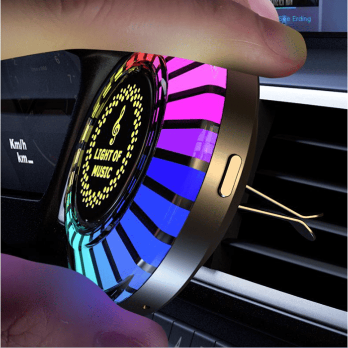 GlowRide FX – Veredeln Sie Ihr Auto mit Musik, Licht und Duft!