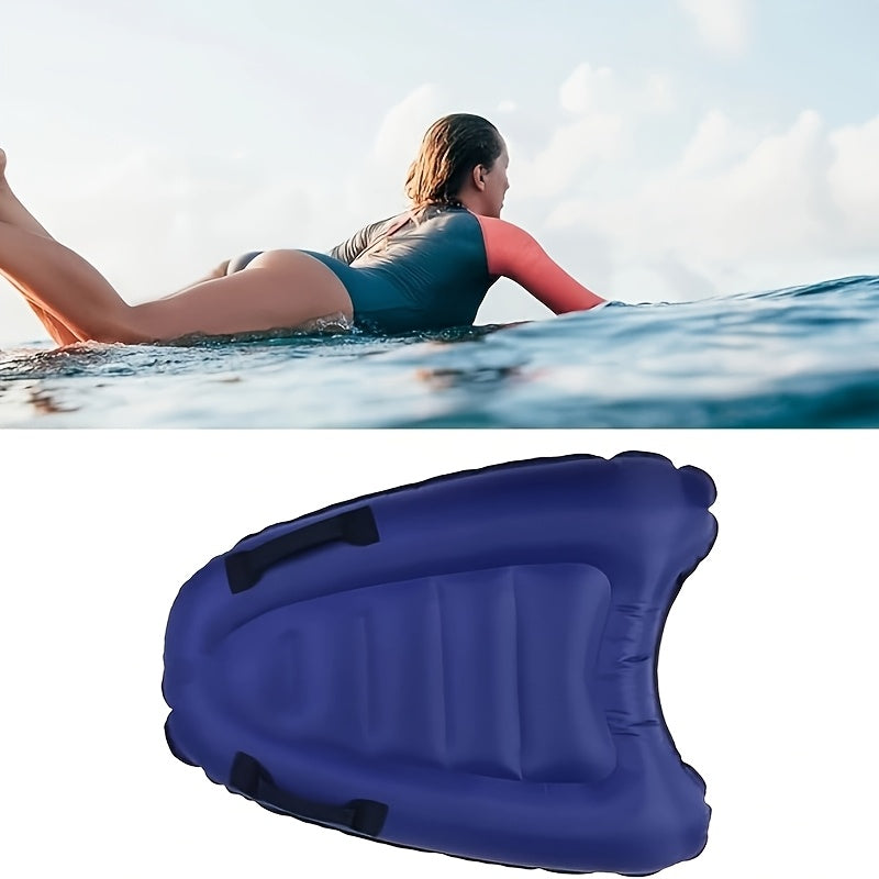 Aufblasbares Schwimmbrett Aqualoop Flow | Leicht & Robust | Mit Griffen | 67×53×13 cm