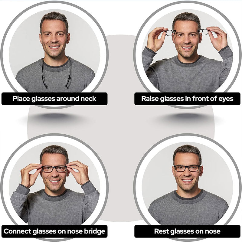VisionEase – Lesebrille, die Sie nie verlieren werden