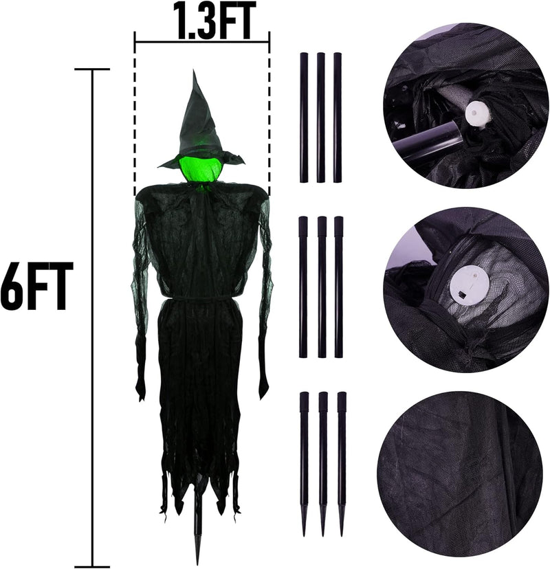 HexaGlow – Trio leuchtender Halloween-Hexen!