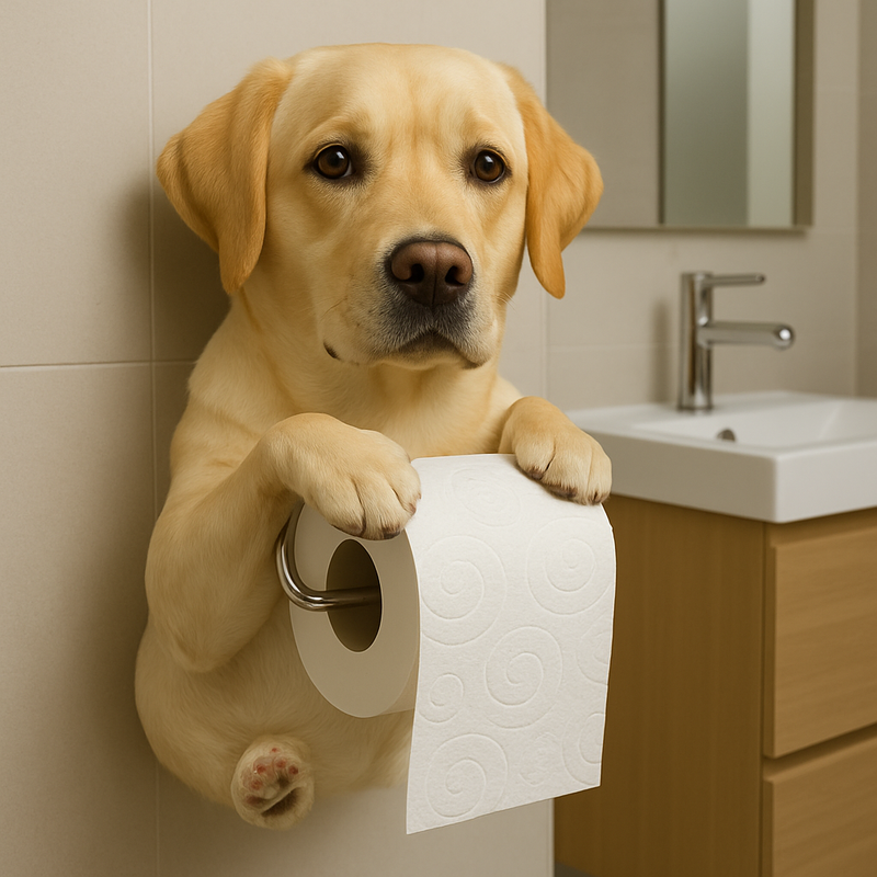 PawRoll – Der tierisch charmante Klopapierhalter!