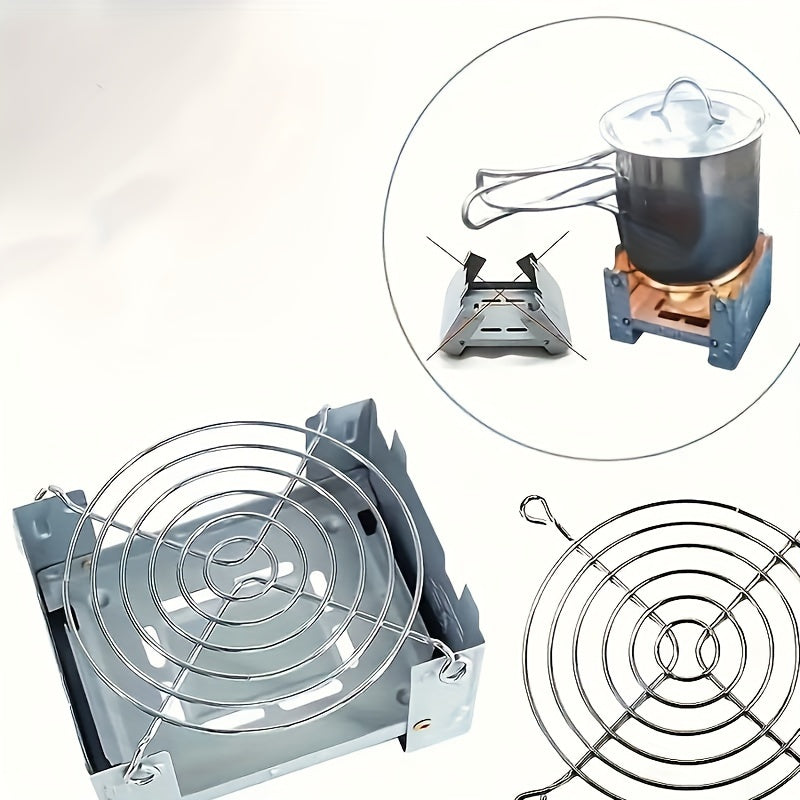 Campingkocher FoldHeat | Faltbar & Ultraleicht | Edelstahl | Für Outdoor-Kochen & Trekking