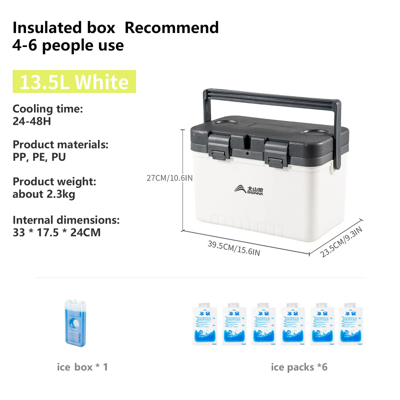 Frostoa Kühlbox Outdoor | Bis zu 48h Kühlung | Lebensmittelecht & Robust | 6L / 13,5L / 22L