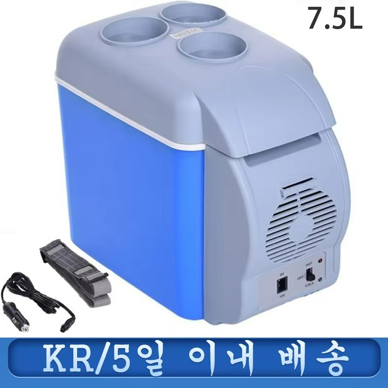 ThermiGo Mini Kühl- & Warmbox | 6L Fassungsvermögen | Für Auto & Zuhause | Schwarz