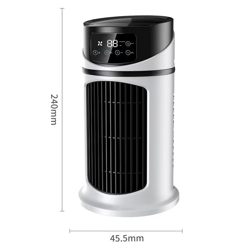 Luftkühler ClimaÉlan Prestige | 3-fach Sprühnebel | 9 Windstufen | Luftbefeuchter & LED-Ambientelicht
