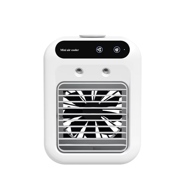 Luftkühler AerisNova Mini | Wiederaufladbar | Nano-Eisnebel-Technologie | Leise & Tragbar | Luftbefeuchter & Ventilator in Einem