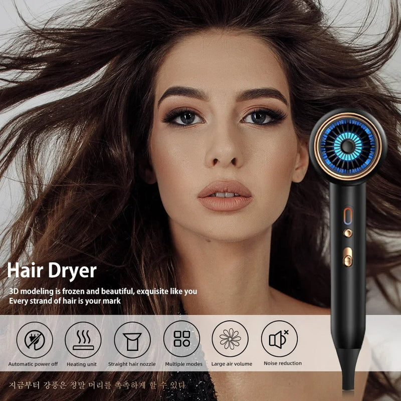 SilkDry Pro 2400 Haartrockner 2400W | Ionen-Technologie | Heiß- & Kaltluft | Leicht & Ergonomisch