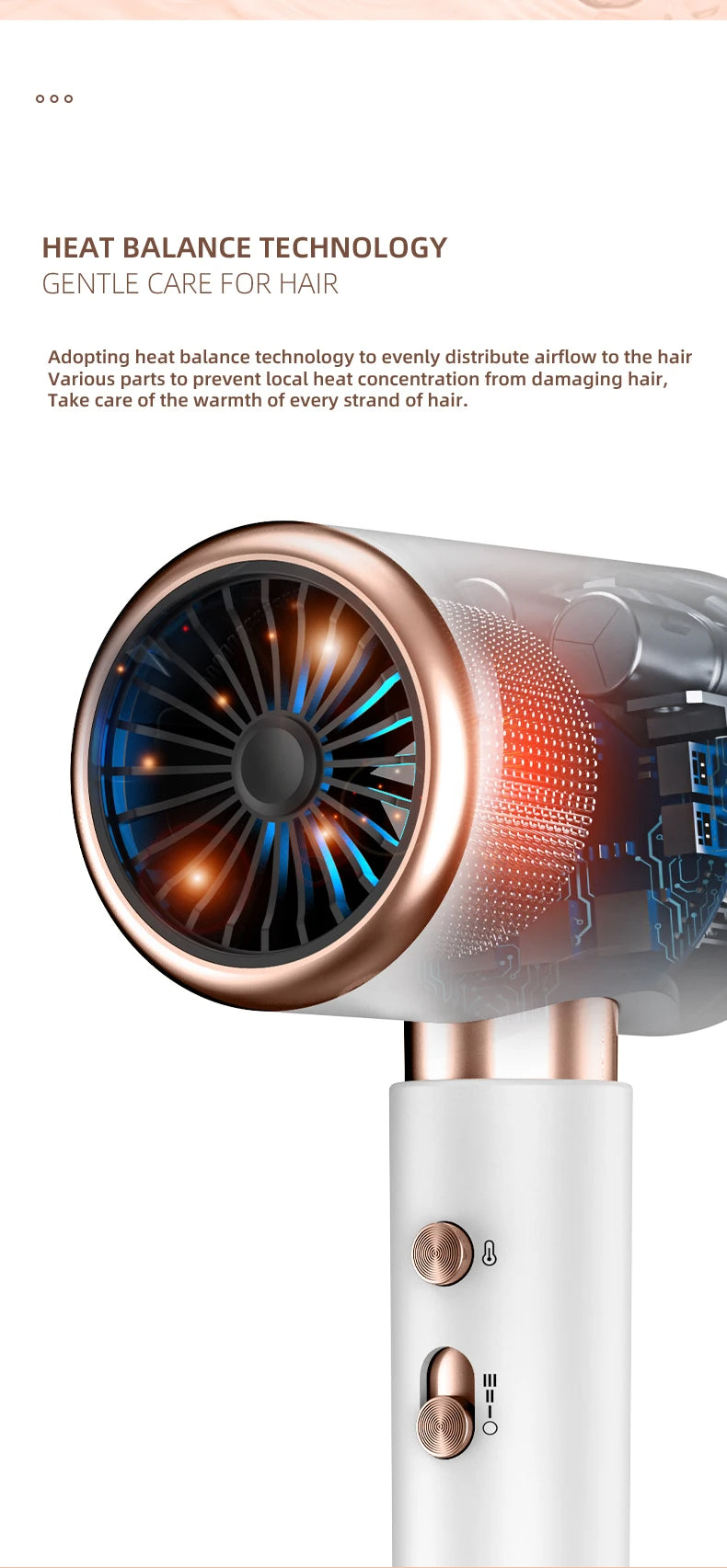SilkDry Pro 2400 Haartrockner 2400W | Ionen-Technologie | Heiß- & Kaltluft | Leicht & Ergonomisch