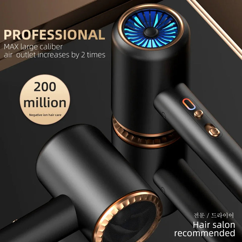 SilkDry Pro 2400 Haartrockner 2400W | Ionen-Technologie | Heiß- & Kaltluft | Leicht & Ergonomisch